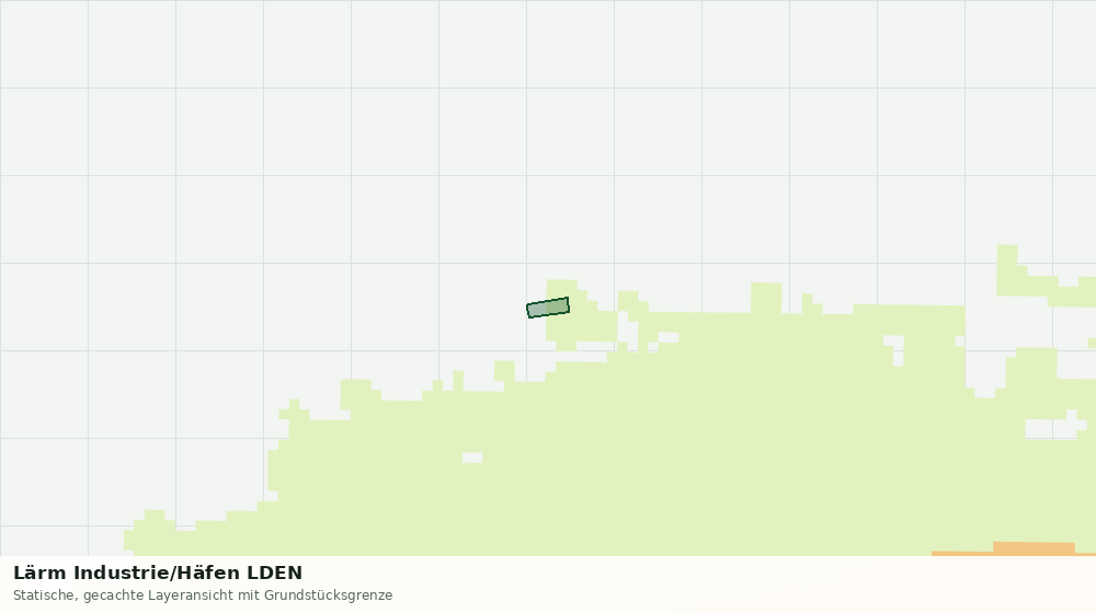 Statische Kartenansicht: Lärm Industrie/Häfen LDEN