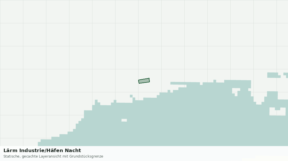 Statische Kartenansicht: Lärm Industrie/Häfen Nacht