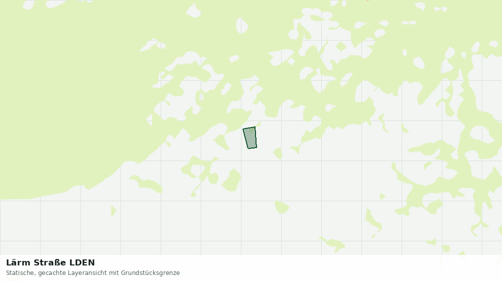 Statische Kartenansicht: Lärm Straße LDEN