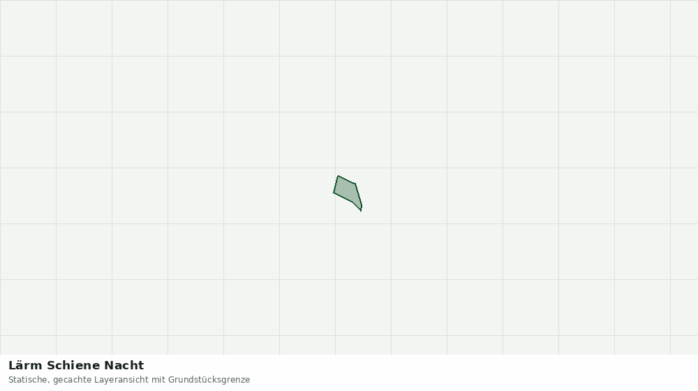 Statische Kartenansicht: Lärm Schiene Nacht