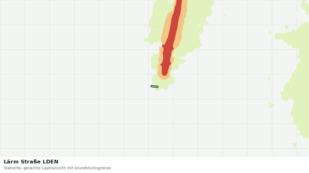 Statische Kartenansicht: Lärm Straße LDEN