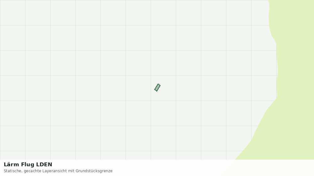 Statische Kartenansicht: Lärm Flug LDEN