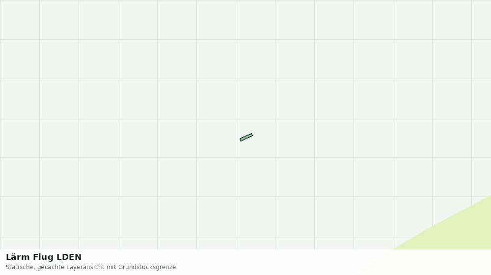 Statische Kartenansicht: Lärm Flug LDEN