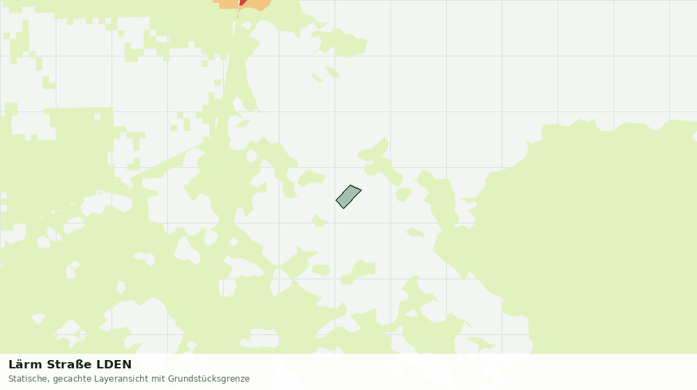 Statische Kartenansicht: Lärm Straße LDEN