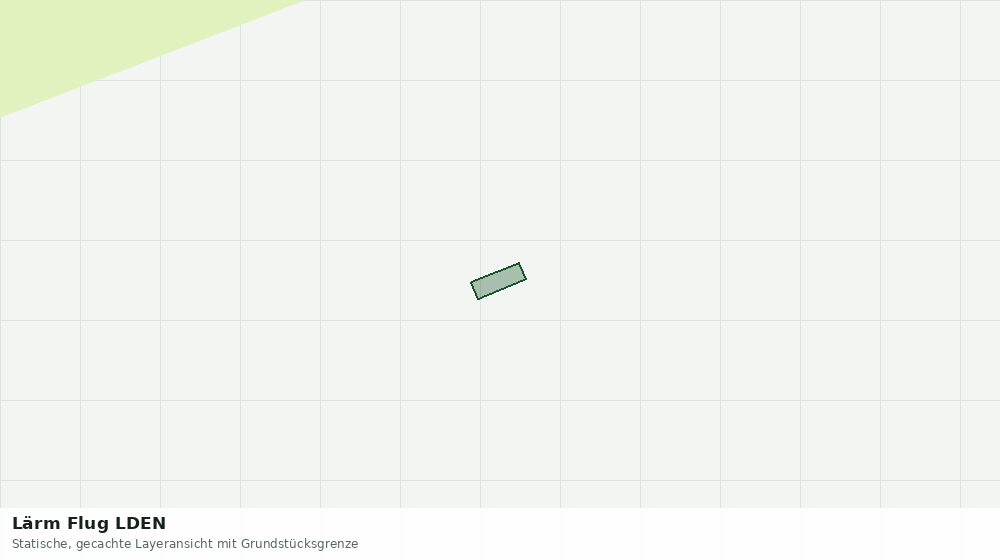 Statische Kartenansicht: Lärm Flug LDEN