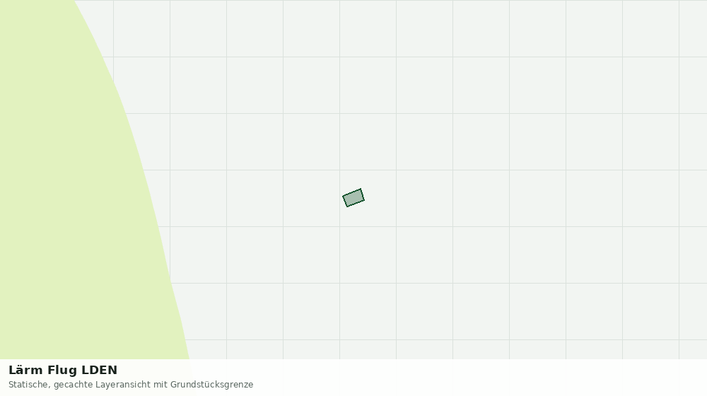 Statische Kartenansicht: Lärm Flug LDEN