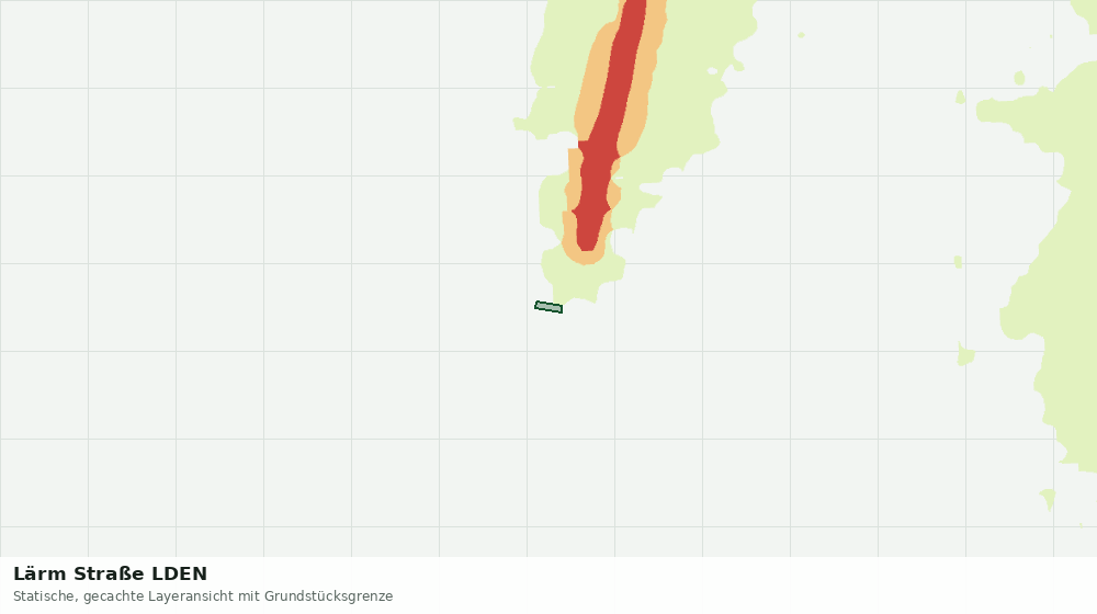 Statische Kartenansicht: Lärm Straße LDEN