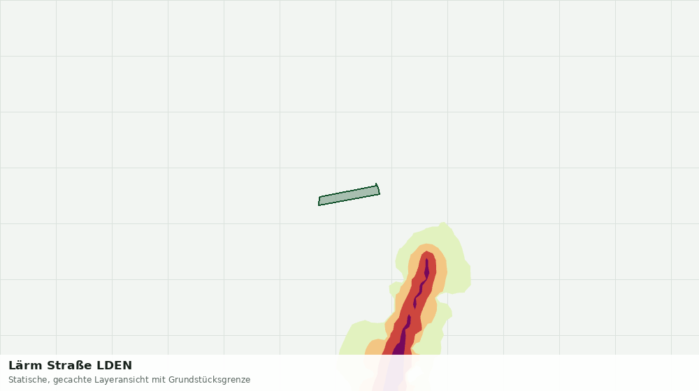 Statische Kartenansicht: Lärm Straße LDEN