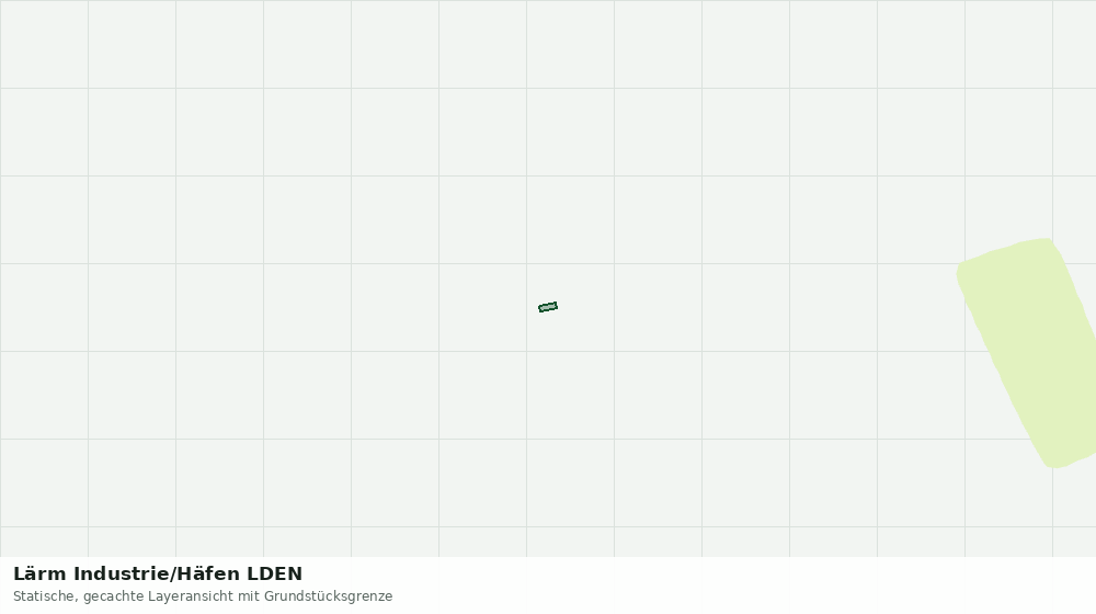 Statische Kartenansicht: Lärm Industrie/Häfen LDEN