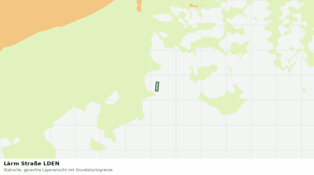 Statische Kartenansicht: Lärm Straße LDEN