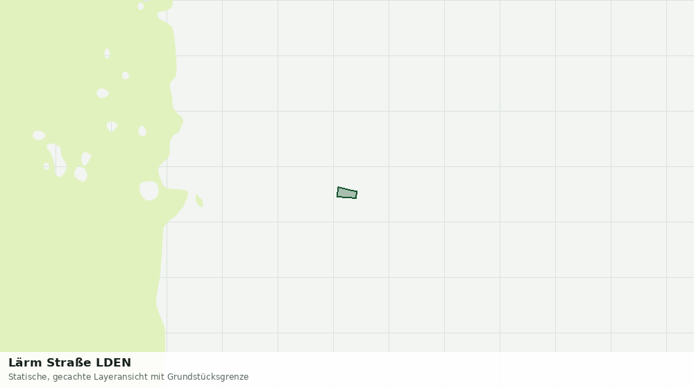 Statische Kartenansicht: Lärm Straße LDEN