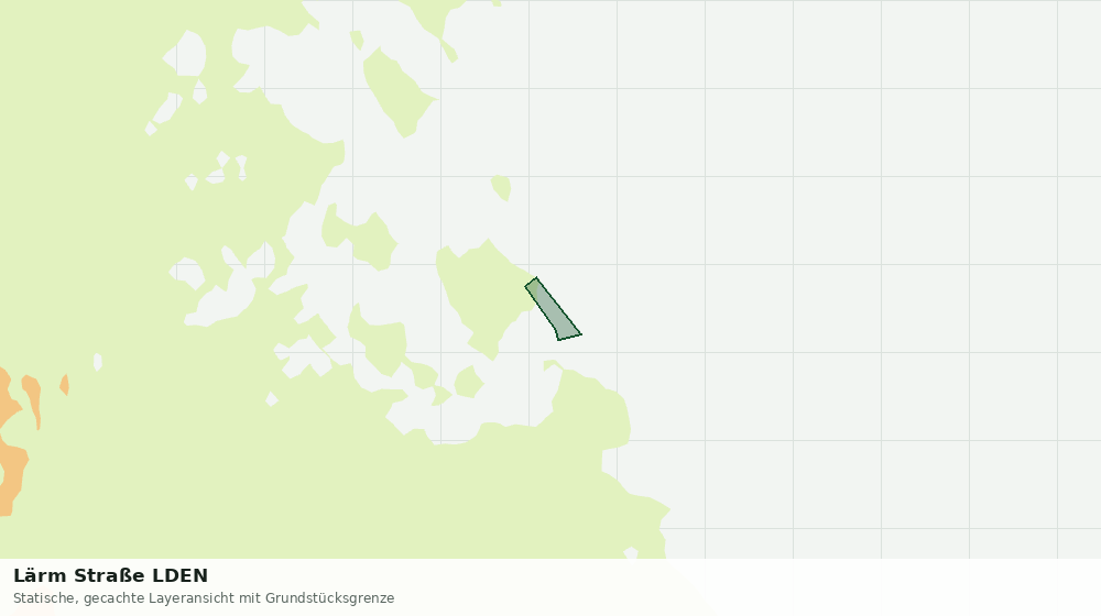 Statische Kartenansicht: Lärm Straße LDEN