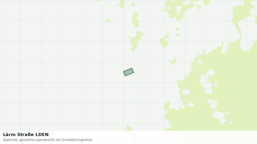 Statische Kartenansicht: Lärm Straße LDEN