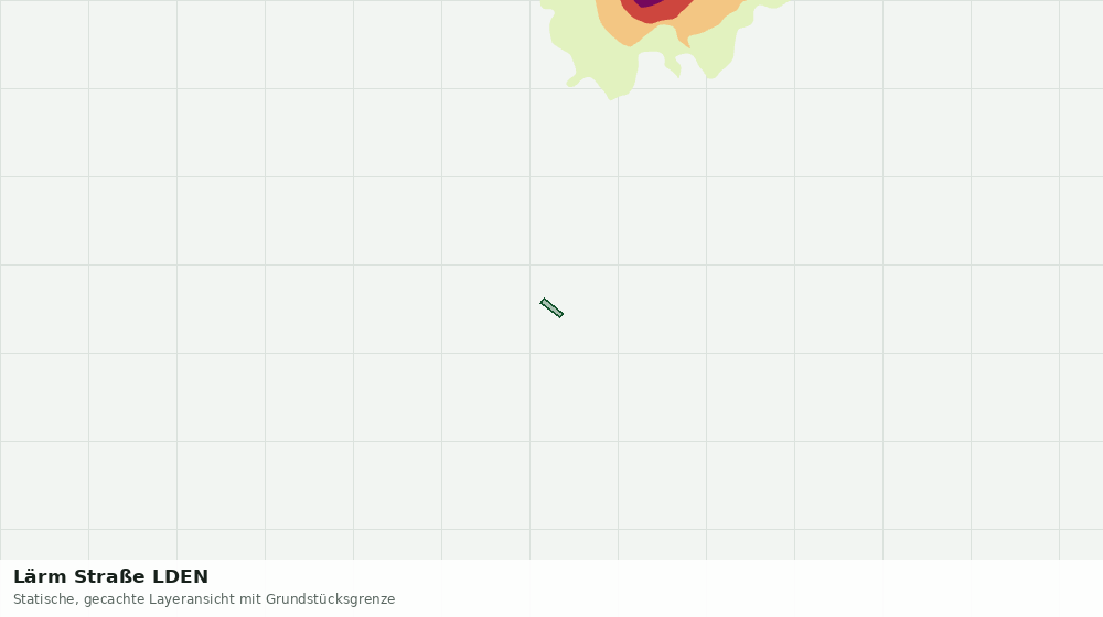 Statische Kartenansicht: Lärm Straße LDEN