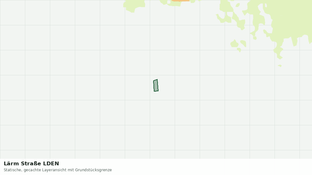 Statische Kartenansicht: Lärm Straße LDEN