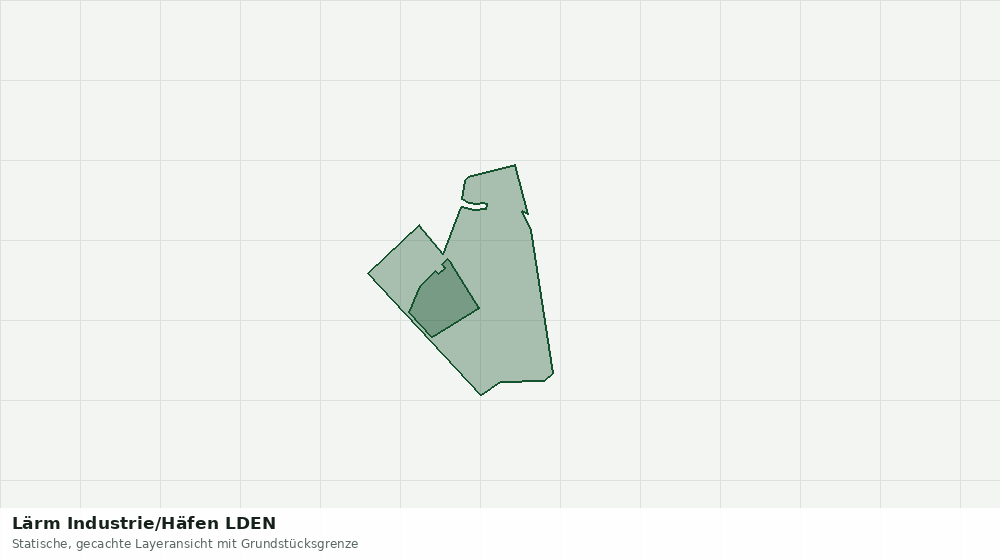 Statische Kartenansicht: Lärm Industrie/Häfen LDEN