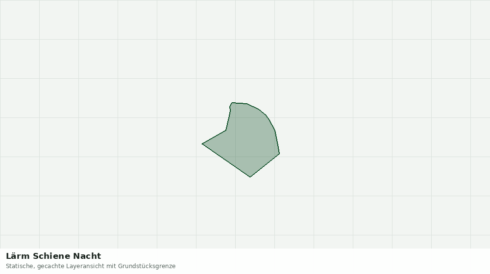 Statische Kartenansicht: Lärm Schiene Nacht