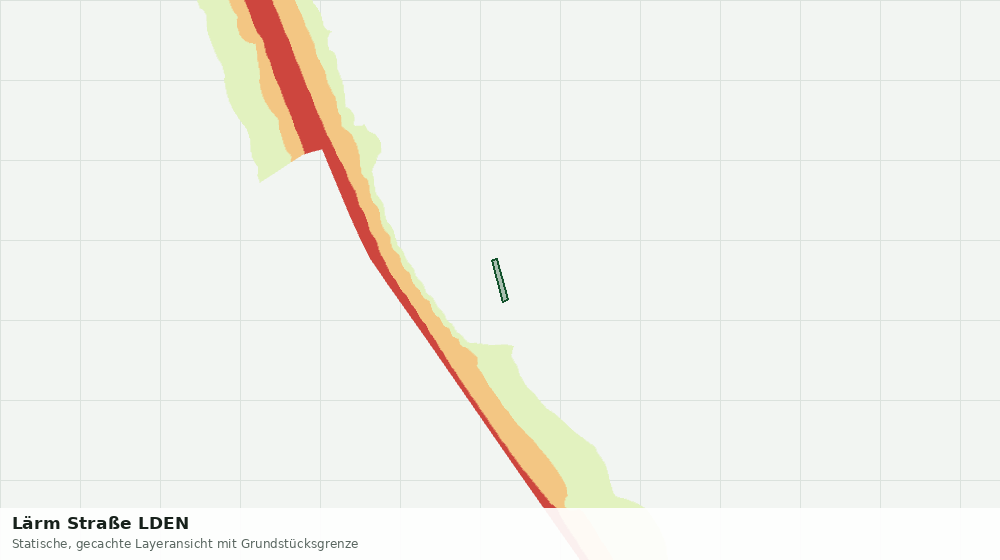 Statische Kartenansicht: Lärm Straße LDEN