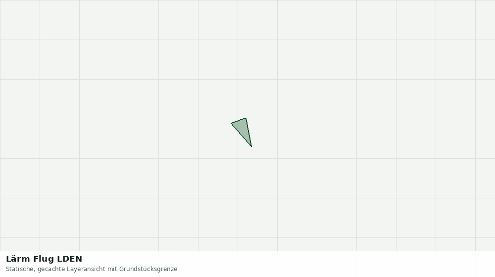 Statische Kartenansicht: Lärm Flug LDEN