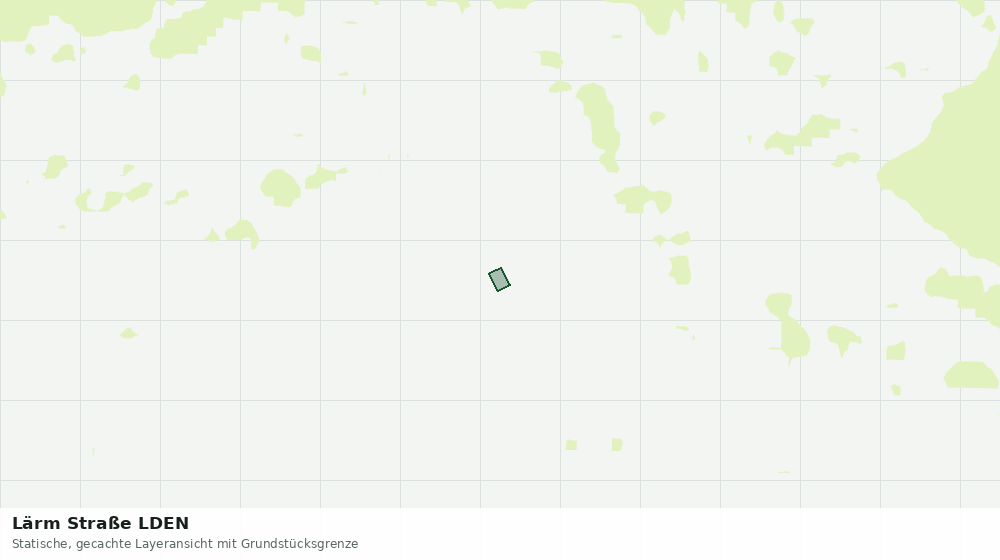 Statische Kartenansicht: Lärm Straße LDEN