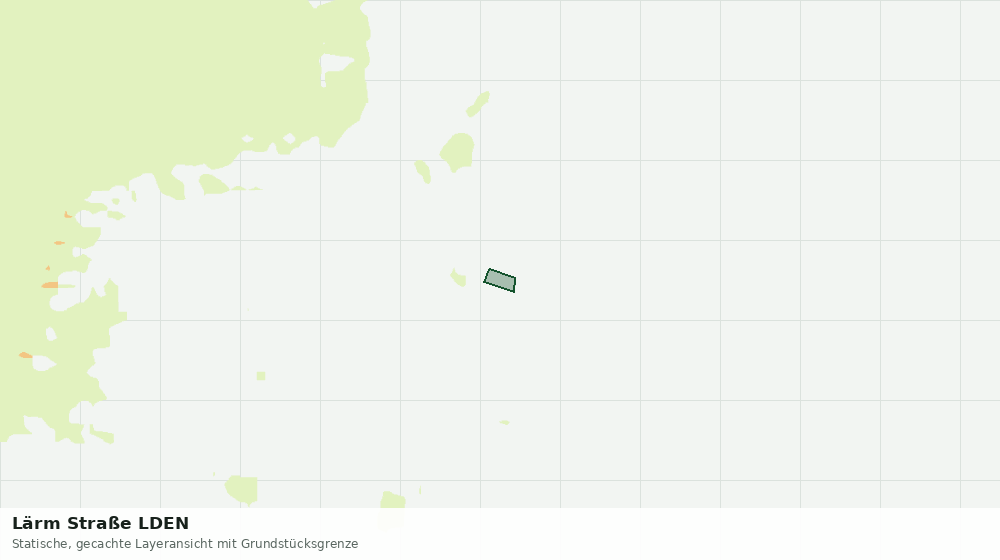 Statische Kartenansicht: Lärm Straße LDEN