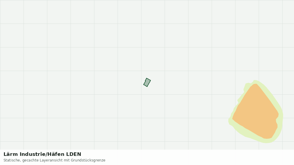 Statische Kartenansicht: Lärm Industrie/Häfen LDEN