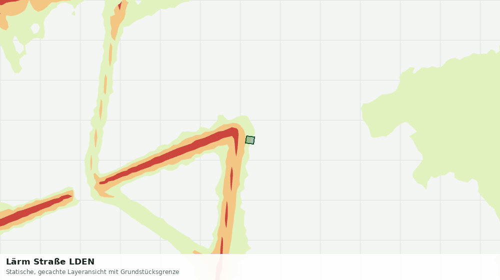 Statische Kartenansicht: Lärm Straße LDEN