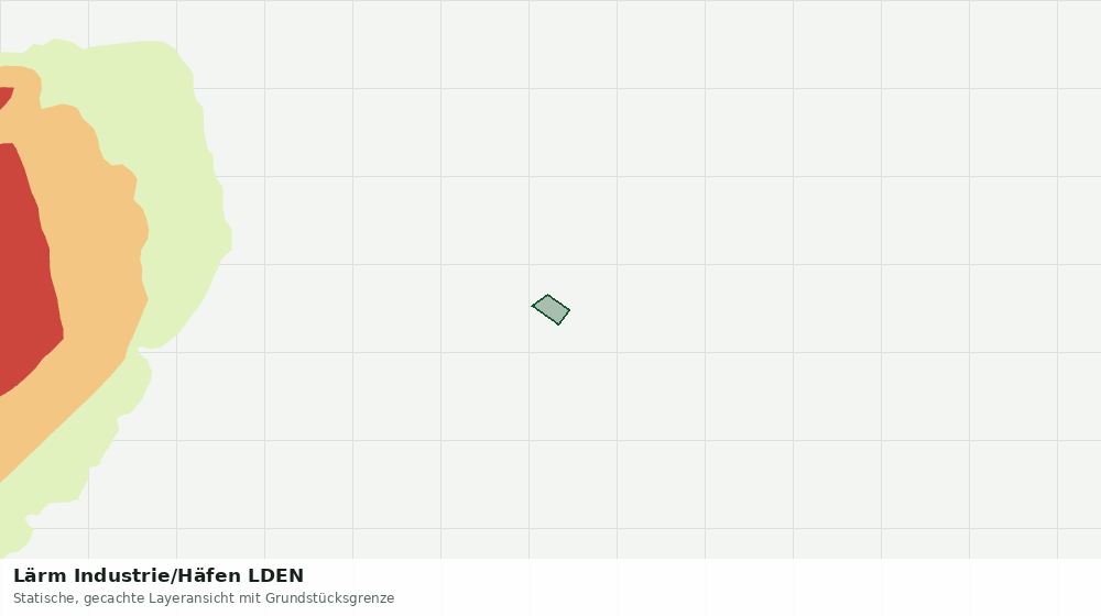 Statische Kartenansicht: Lärm Industrie/Häfen LDEN