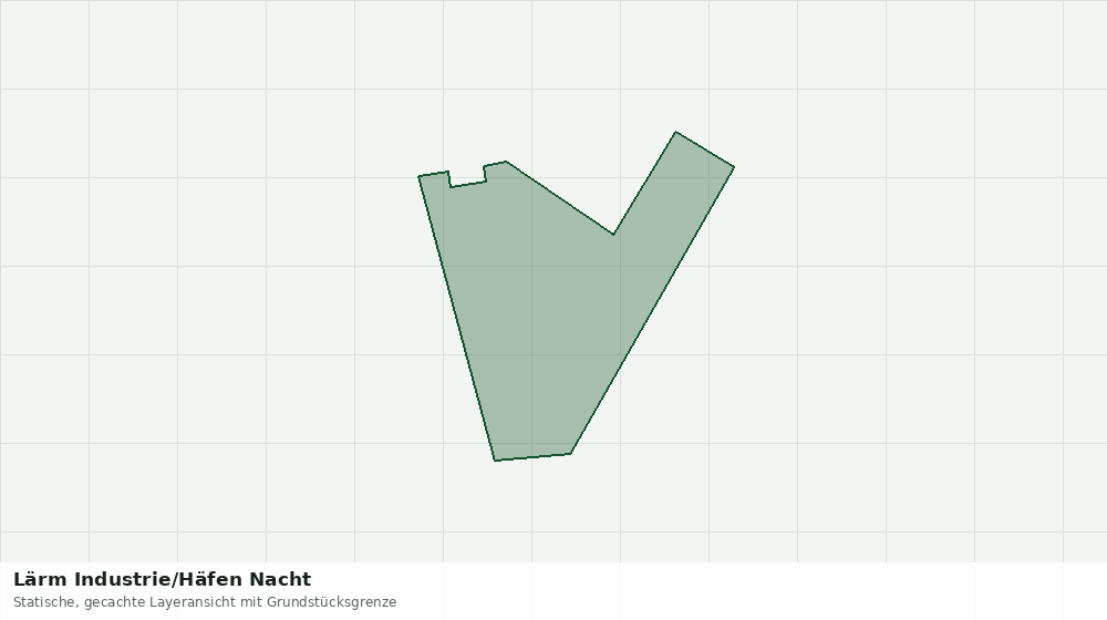 Statische Kartenansicht: Lärm Industrie/Häfen Nacht