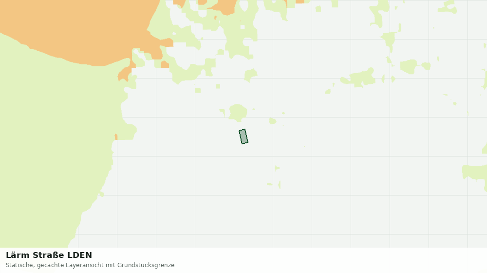 Statische Kartenansicht: Lärm Straße LDEN