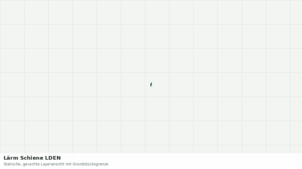 Statische Kartenansicht: Lärm Schiene LDEN
