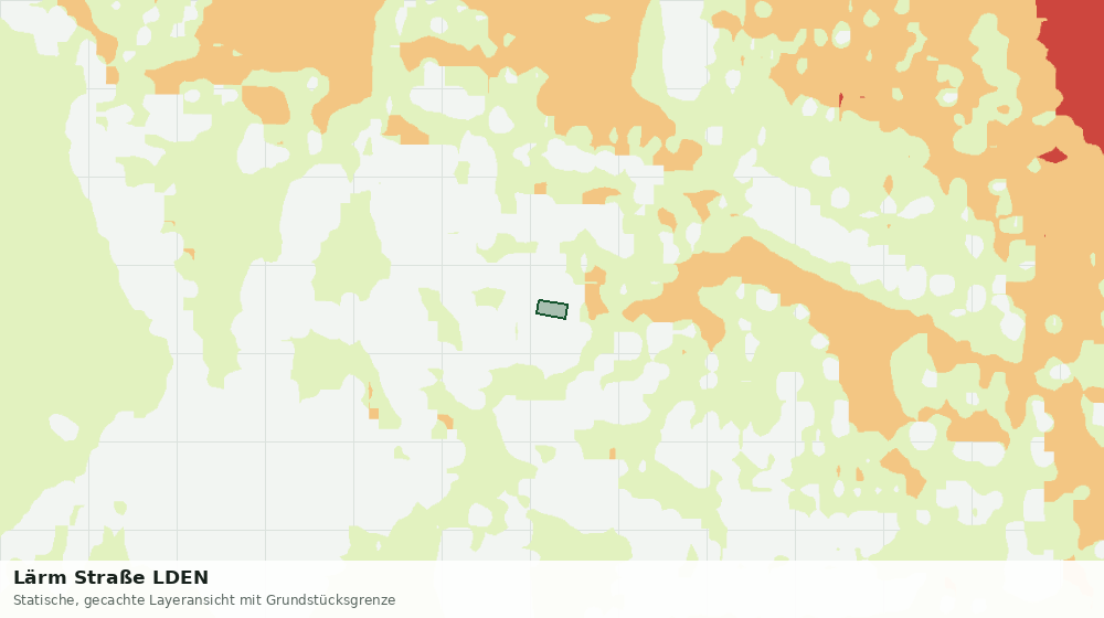 Statische Kartenansicht: Lärm Straße LDEN