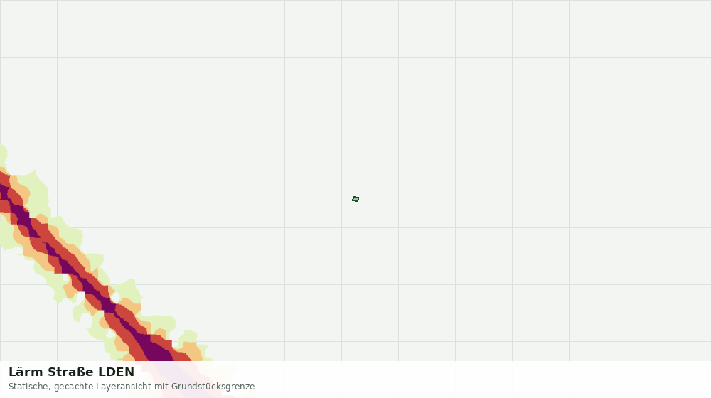 Statische Kartenansicht: Lärm Straße LDEN
