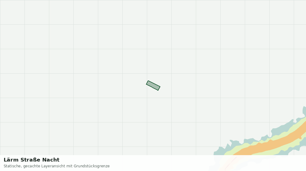 Statische Kartenansicht: Lärm Straße Nacht