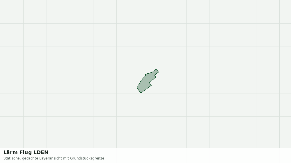 Statische Kartenansicht: Lärm Flug LDEN