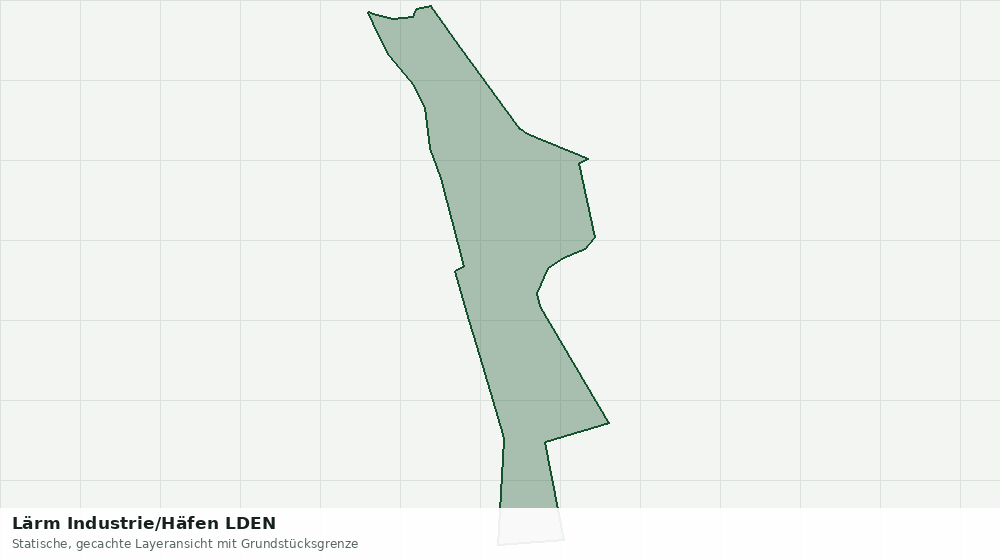 Statische Kartenansicht: Lärm Industrie/Häfen LDEN