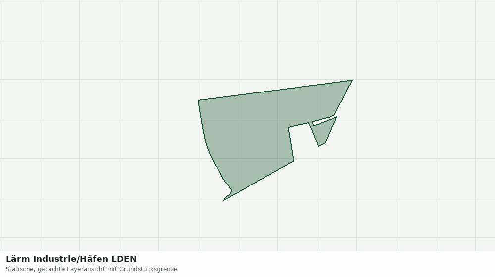 Statische Kartenansicht: Lärm Industrie/Häfen LDEN