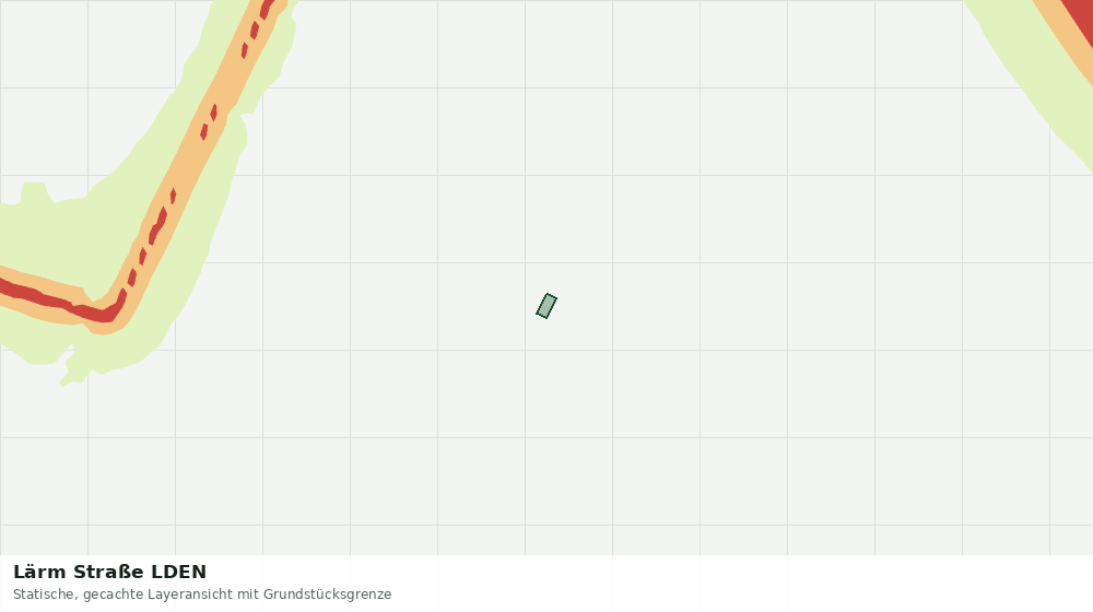 Statische Kartenansicht: Lärm Straße LDEN