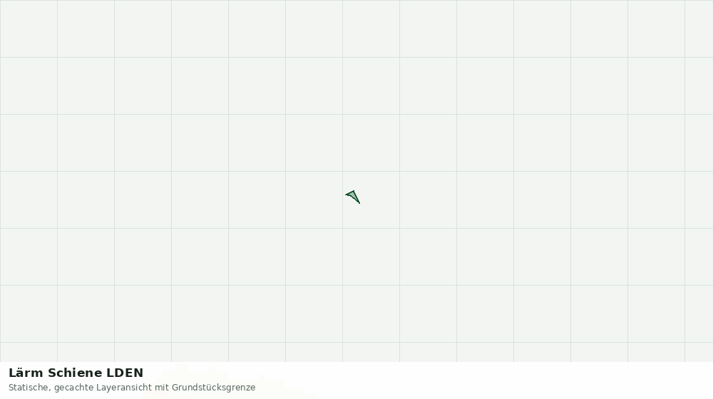Statische Kartenansicht: Lärm Schiene LDEN
