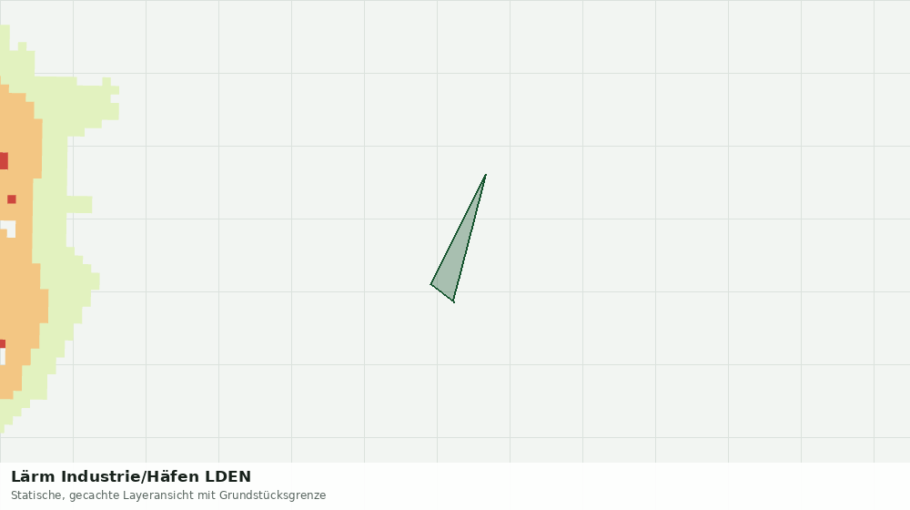 Statische Kartenansicht: Lärm Industrie/Häfen LDEN
