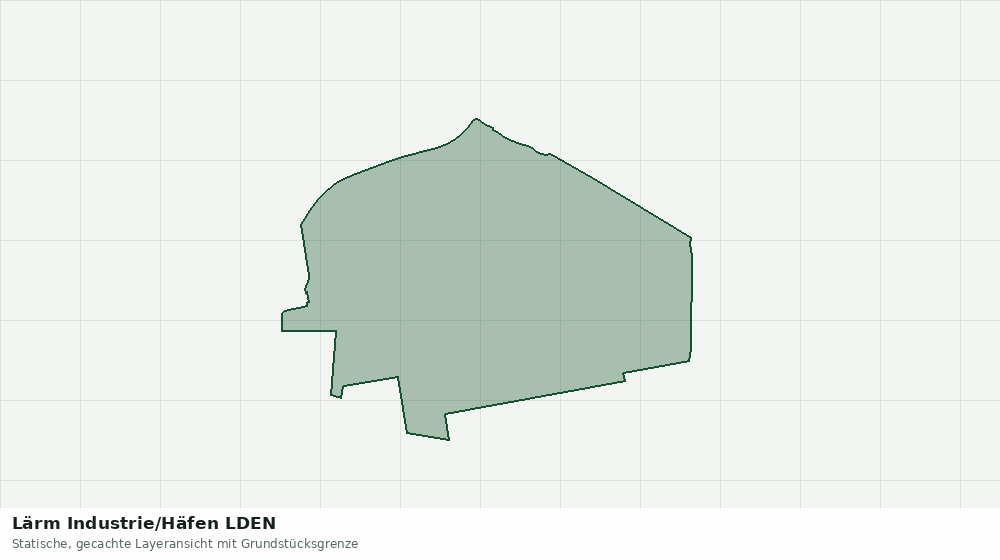 Statische Kartenansicht: Lärm Industrie/Häfen LDEN