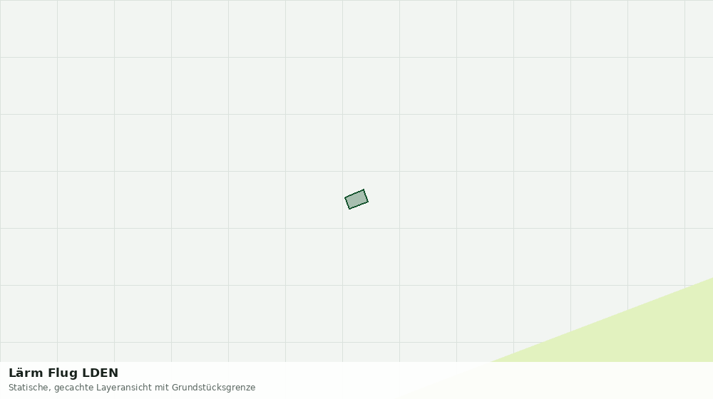 Statische Kartenansicht: Lärm Flug LDEN