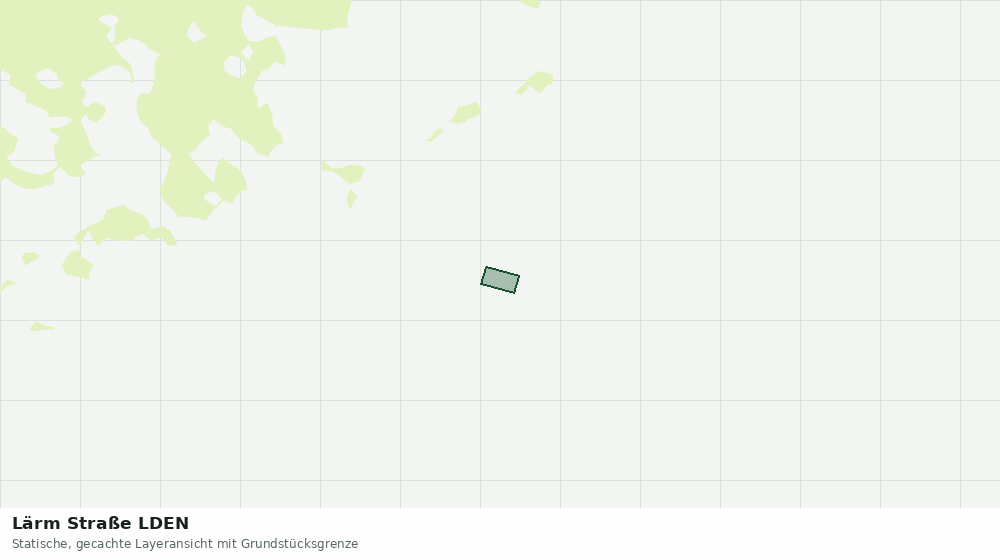 Statische Kartenansicht: Lärm Straße LDEN