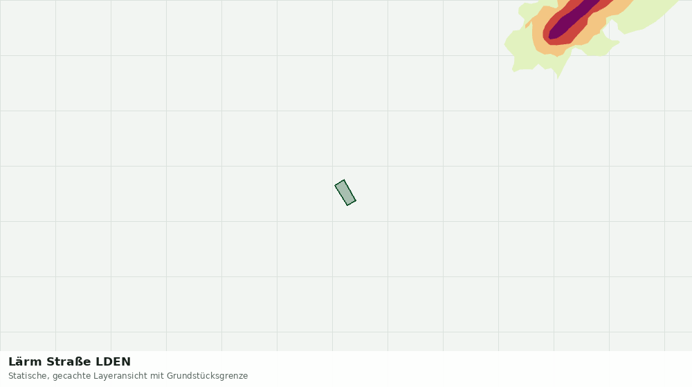 Statische Kartenansicht: Lärm Straße LDEN