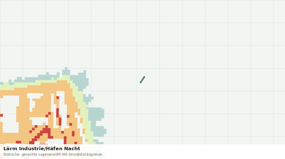 Statische Kartenansicht: Lärm Industrie/Häfen Nacht