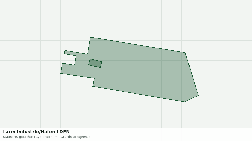 Statische Kartenansicht: Lärm Industrie/Häfen LDEN