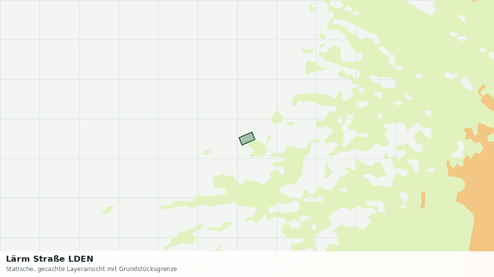 Statische Kartenansicht: Lärm Straße LDEN
