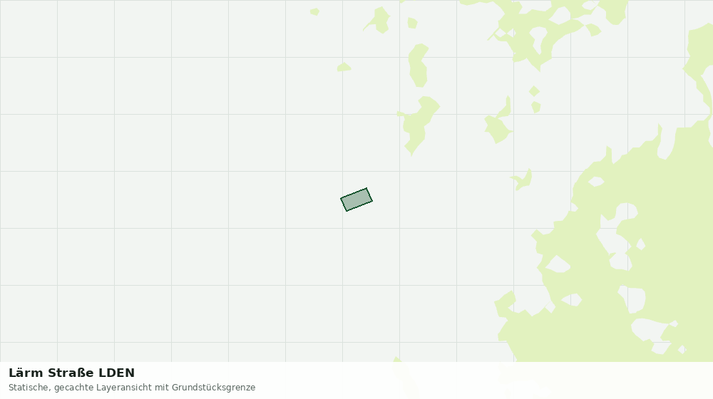 Statische Kartenansicht: Lärm Straße LDEN