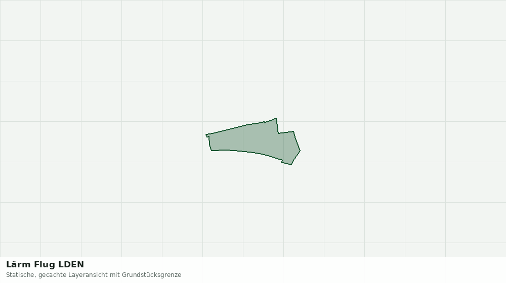 Statische Kartenansicht: Lärm Flug LDEN