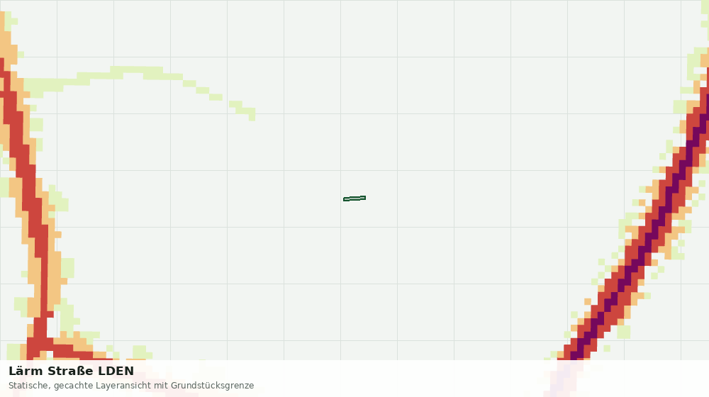 Statische Kartenansicht: Lärm Straße LDEN